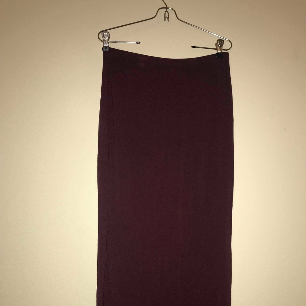 boho maxi skirt